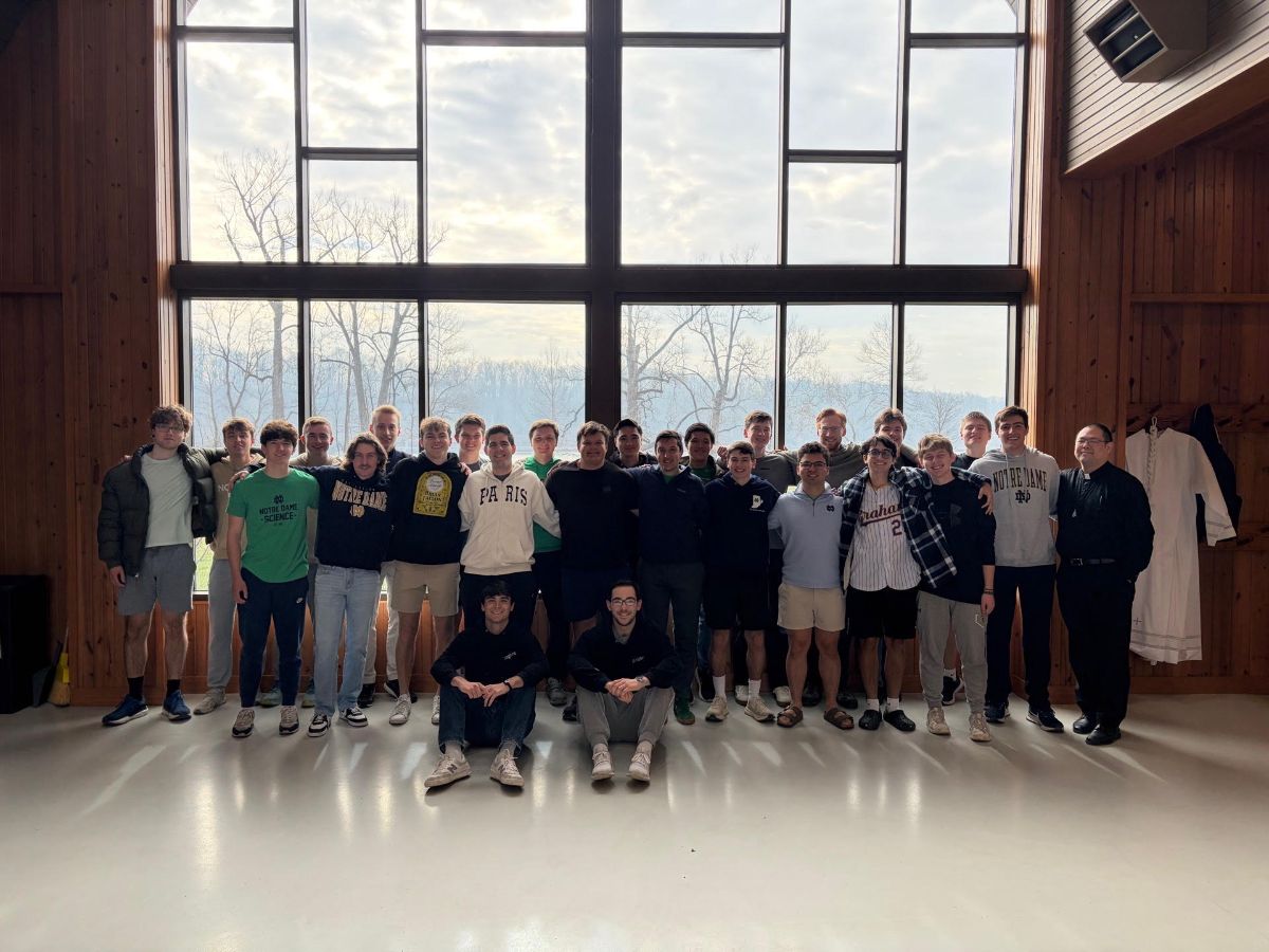 Graham Family Hall retreat group